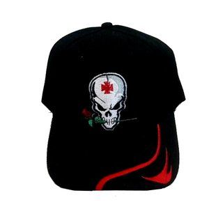 Skull and Rose Hat